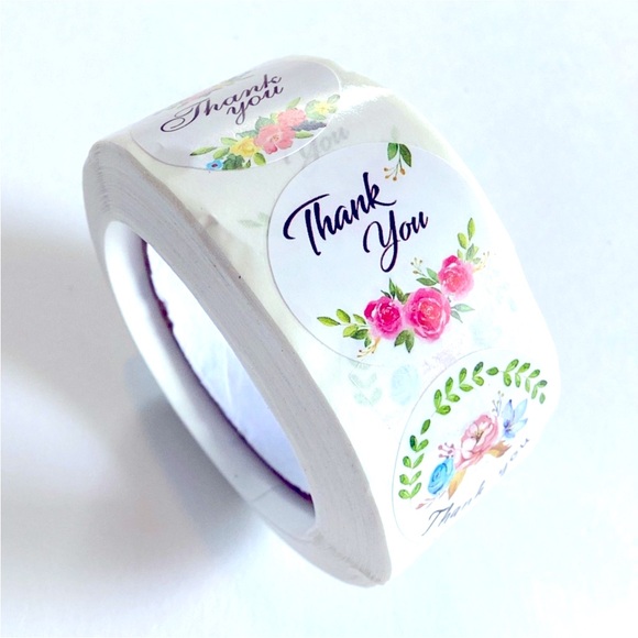 Other - 🛍️$5 Add-on🛍️ 500 Thank You stickers
